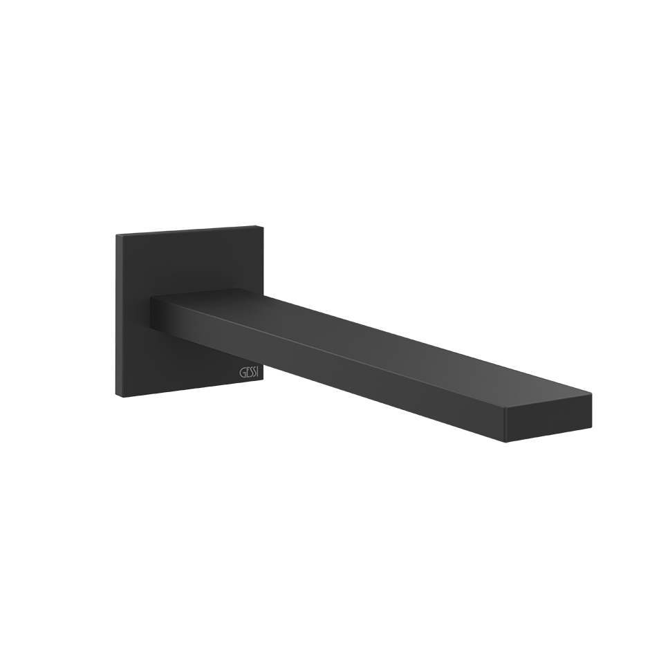 Gessi Inverso Rigato Spout- 73102 Bathroom Accessories GESSI Matte Black
