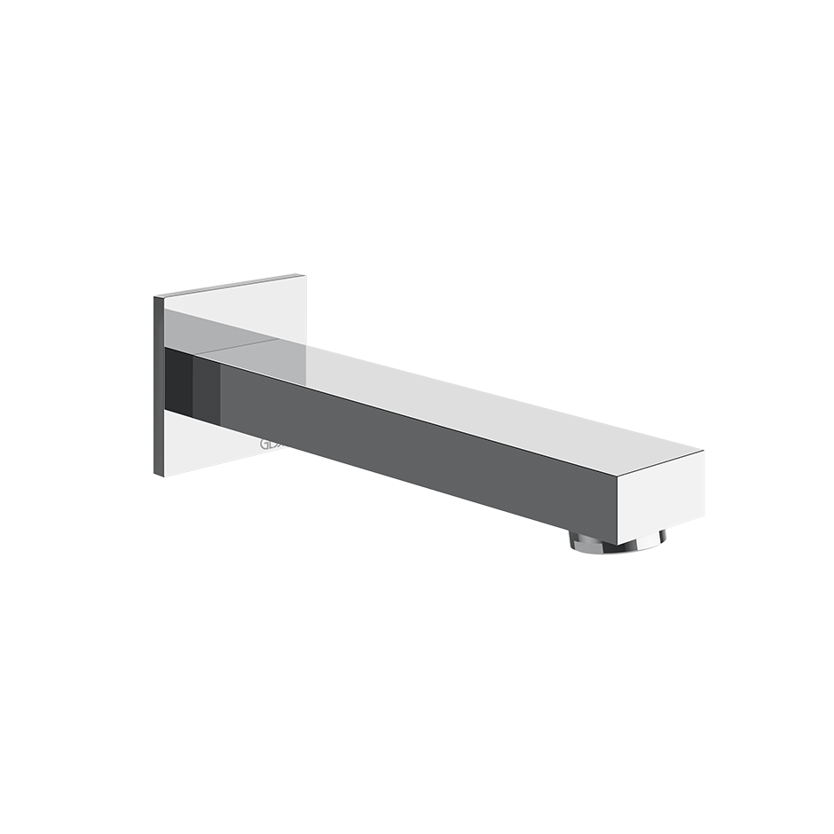 Gessi Inverso Rigato Bath Spout - 73103 Bathroom Accessories GESSI Chrome