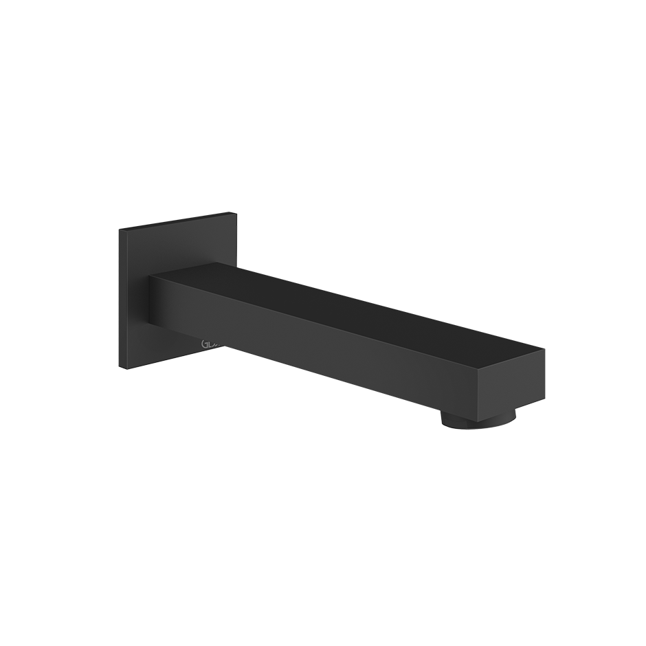 Gessi Inverso Rigato Bath Spout - 73103 Bathroom Accessories GESSI Matte Black