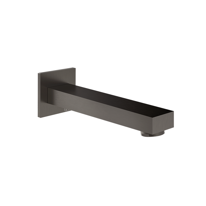 Gessi Inverso Rigato Bath Spout - 73103 Bathroom Accessories GESSI Black Metal Br. PVD