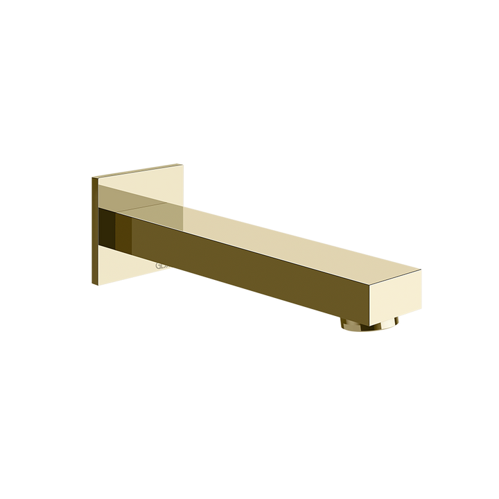 Gessi Inverso Rigato Bath Spout - 73103 Bathroom Accessories GESSI Brass PVD