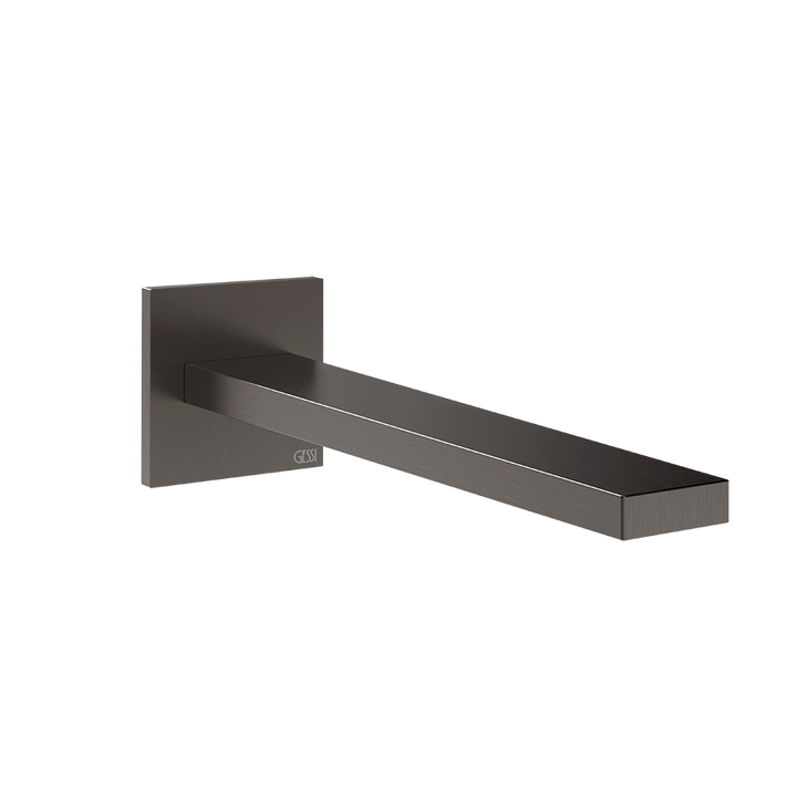 Gessi Inverso Rigato Spout- 73104 Bathroom Accessories GESSI Black Metal Br. PVD