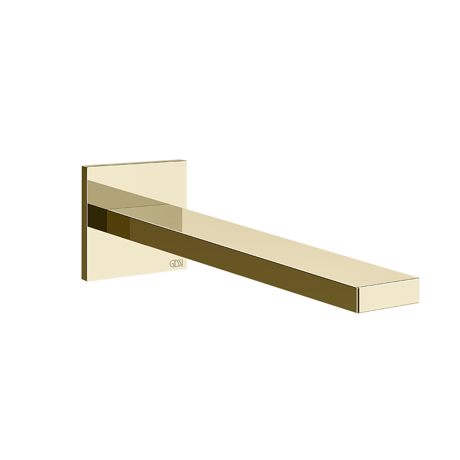 Gessi Inverso Rigato Spout- 73104 Bathroom Accessories GESSI Brass PVD