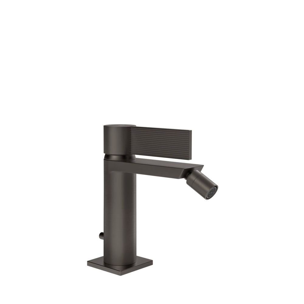 Gessi Inverso Rigato Bidet Mixer- 73507 Bathroom Accessories GESSI Black Metal Br. PVD