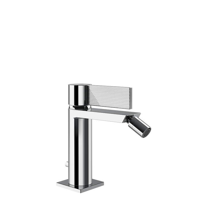 Gessi Inverso Rigato Bidet Mixer- 73507 Bathroom Accessories GESSI Chrome
