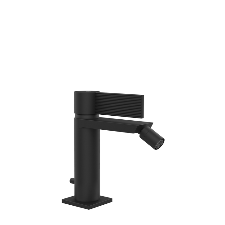 Gessi Inverso Rigato Bidet Mixer- 73507 Bathroom Accessories GESSI Matte Black