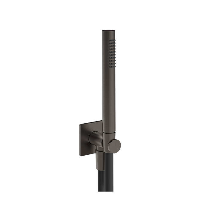Gessi Inverso Bath & Shower Set - 73523 Showers GESSI Black Metal Brushed PVD