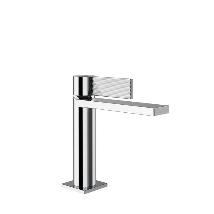 Gessi Inverso Rigato Basin Mixer - 73551 Bathroom Accessories GESSI Chrome