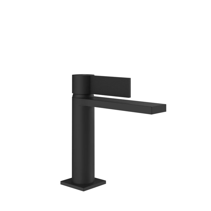 Gessi Inverso Rigato Basin Mixer - 73551 Bathroom Accessories GESSI Matte Black