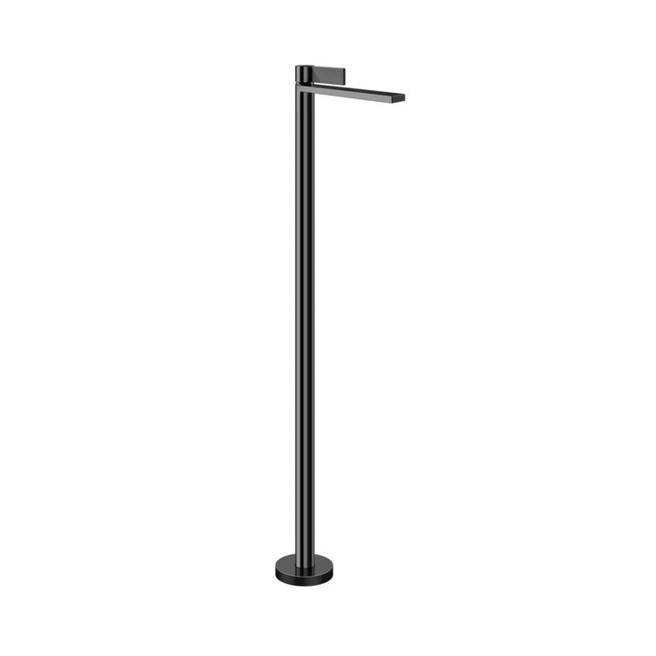Gessi Inverso Rigato Freestanding Basin Mixer- 73595 Bathroom Accessories GESSI Black Metal PVD