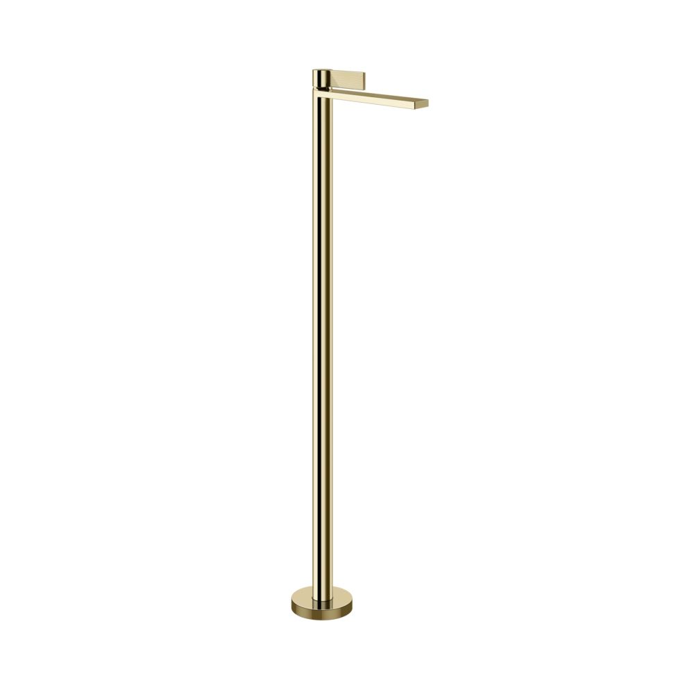 Gessi Inverso Rigato Freestanding Basin Mixer- 73595 Bathroom Accessories GESSI Brass PVD