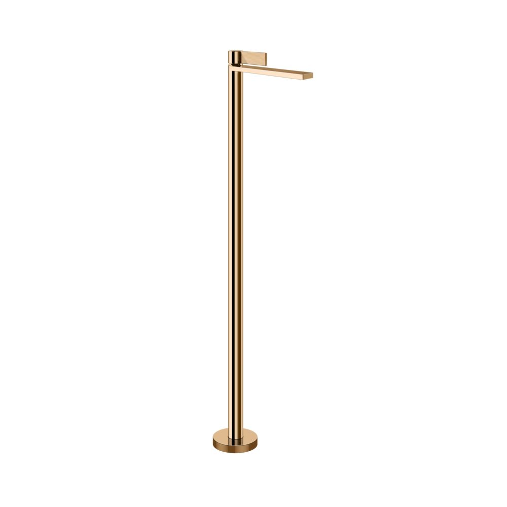Gessi Inverso Rigato Freestanding Basin Mixer- 73595 Bathroom Accessories GESSI Warm Bronze PVD