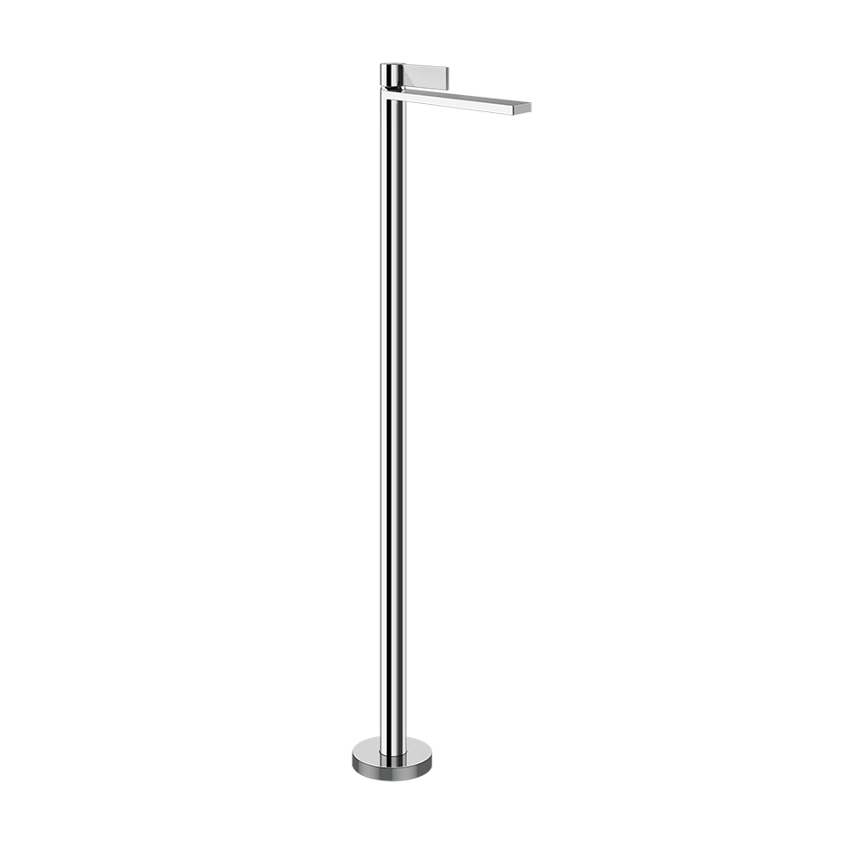 Gessi Inverso Rigato Freestanding Basin Mixer- 73595 Bathroom Accessories GESSI Chrome