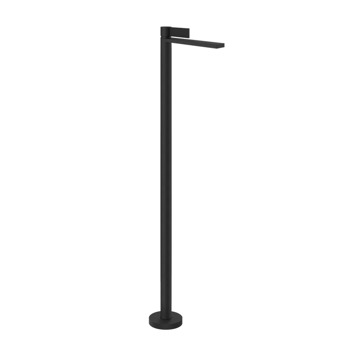 Gessi Inverso Rigato Freestanding Basin Mixer- 73595 Bathroom Accessories GESSI Matte Black