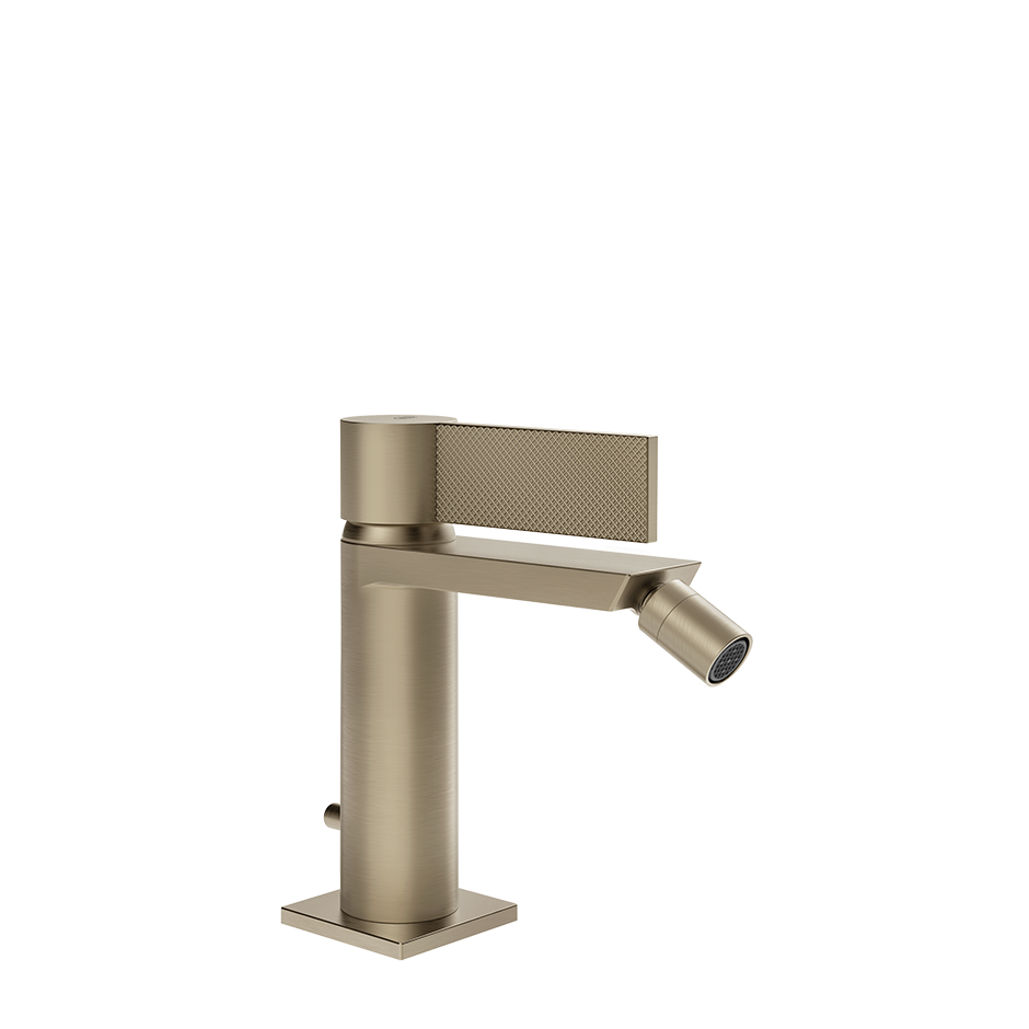 Gessi Inverso Diamantato Bidet Mixer - 73607 Bathroom Accessories GESSI Finox Brushed Nickel