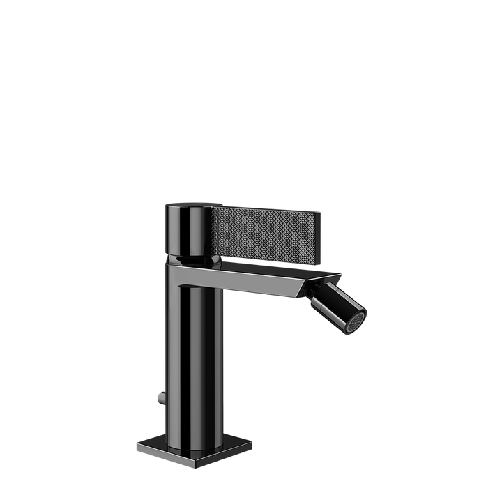 Gessi Inverso Diamantato Bidet Mixer - 73607 Bathroom Accessories GESSI Black Metal PVD