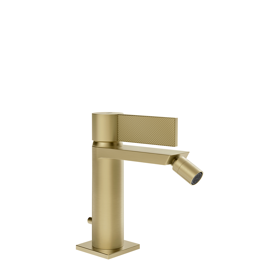 Gessi Inverso Diamantato Bidet Mixer - 73607 Bathroom Accessories GESSI Brass Brushed PVD