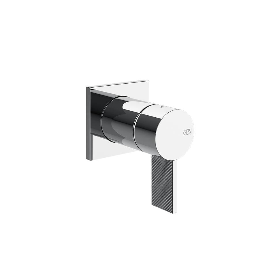 Gessi Inverso Diamantato Wall-Mounted Shower Mixer - 73619 Bathroom Accessories GESSI Chrome