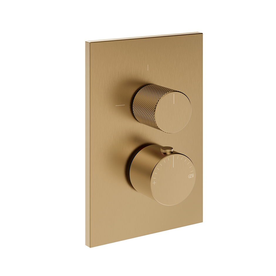 Gessi Inverso Diamantato Thermostatic Mixer - 73633 Bathroom Accessories GESSI