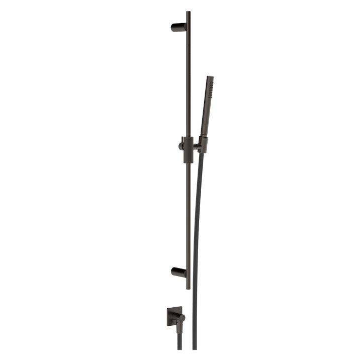Gessi Inverso Diamantato Sliding Rail - 73641 Bathroom Accessories GESSI Black Metal Br. PVD