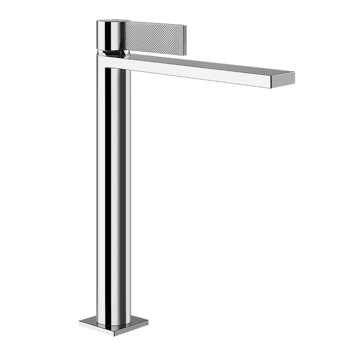 Gessi Inverso Diamantato High Version Basin Mixer - 73653 Bathroom Accessories GESSI Chrome