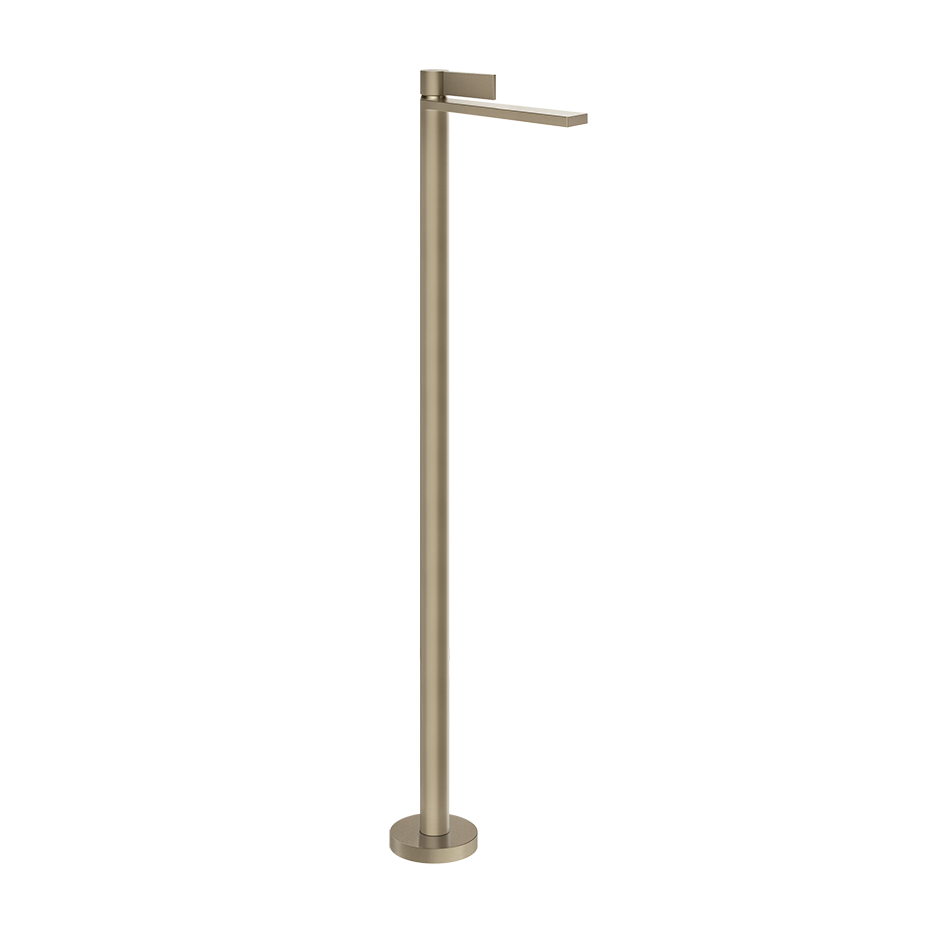 Gessi Inverso Diamantato Freestanding Basin Mixer - 73695 Bathroom Accessories GESSI Finox Brushed Nickel