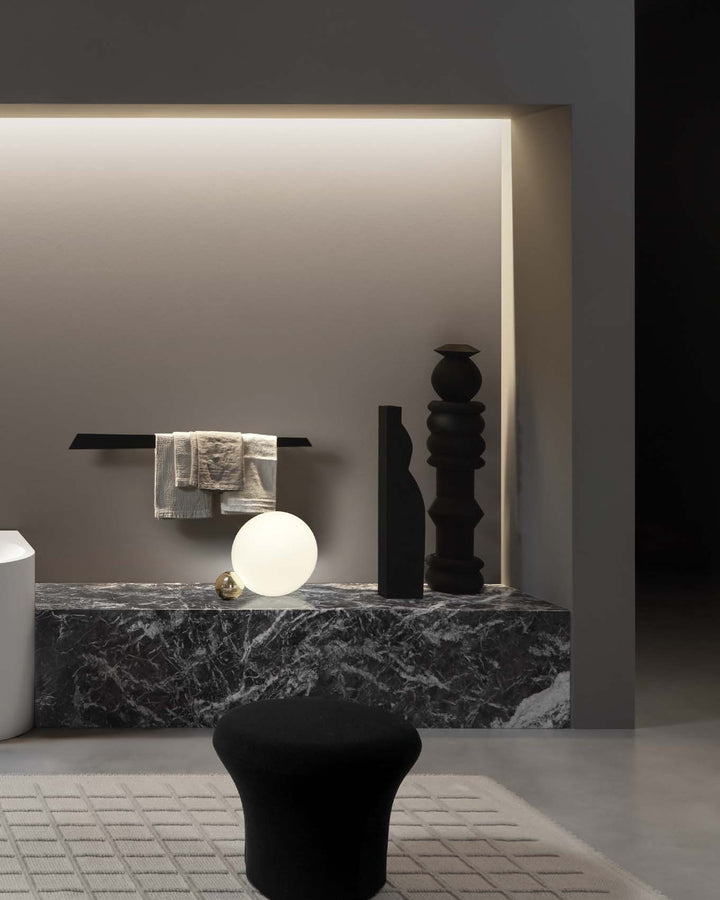 OASI Rectangular Bathtub with one Rounded Edge Sinks Antonio Lupi