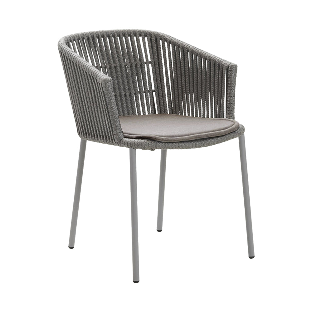 Moments Outdoor Stackable Armchair with Cushion