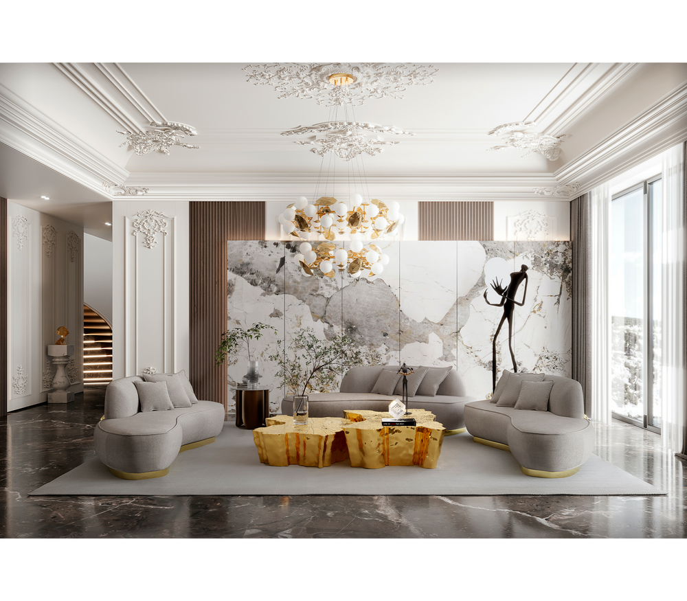 Eden Gold Center Table  Boca Do Lobo   