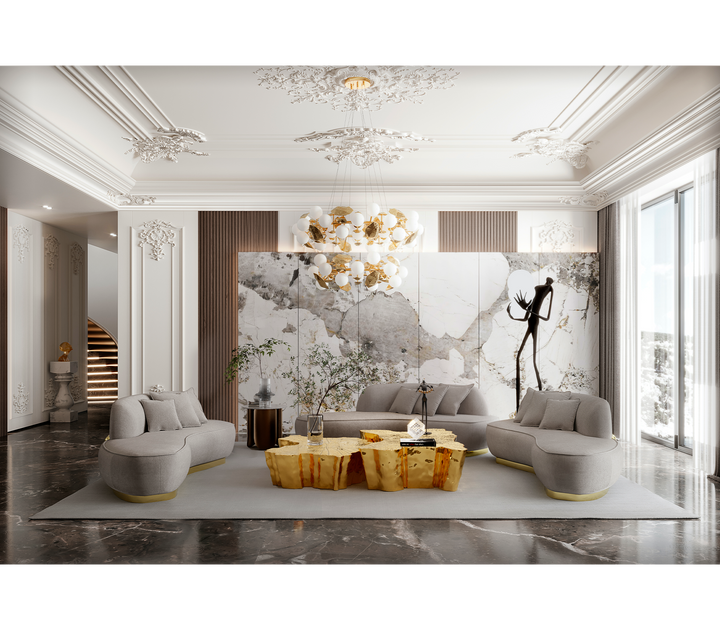 Eden Gold Center Table  Boca Do Lobo   