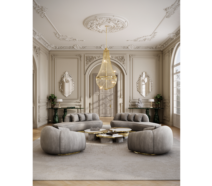 ophelia portoro marble and gold center table - Image 63
