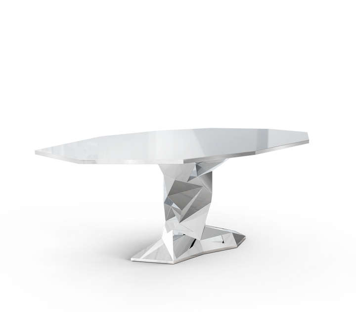 bonsai silver dining table Dining Tables Boca Do Lobo