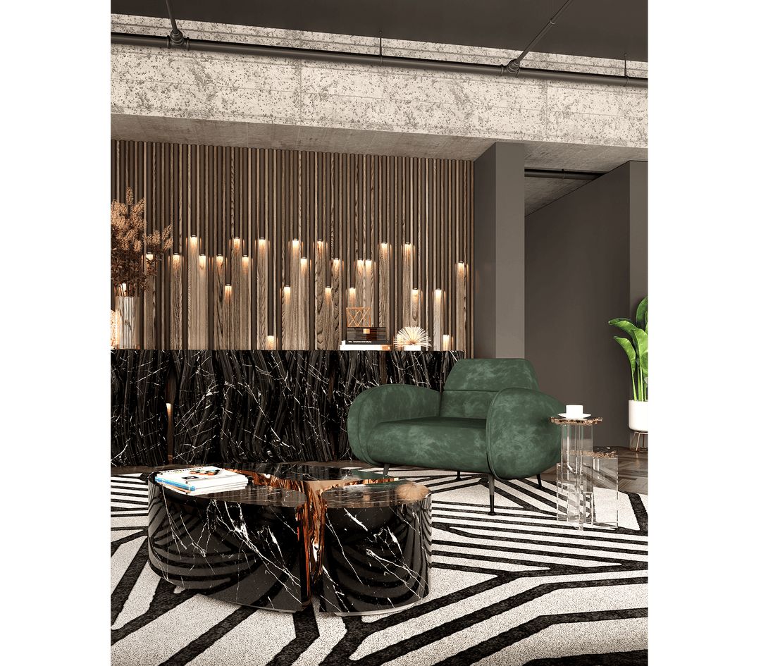 Lapiaz Oval Center Table  Boca Do Lobo   