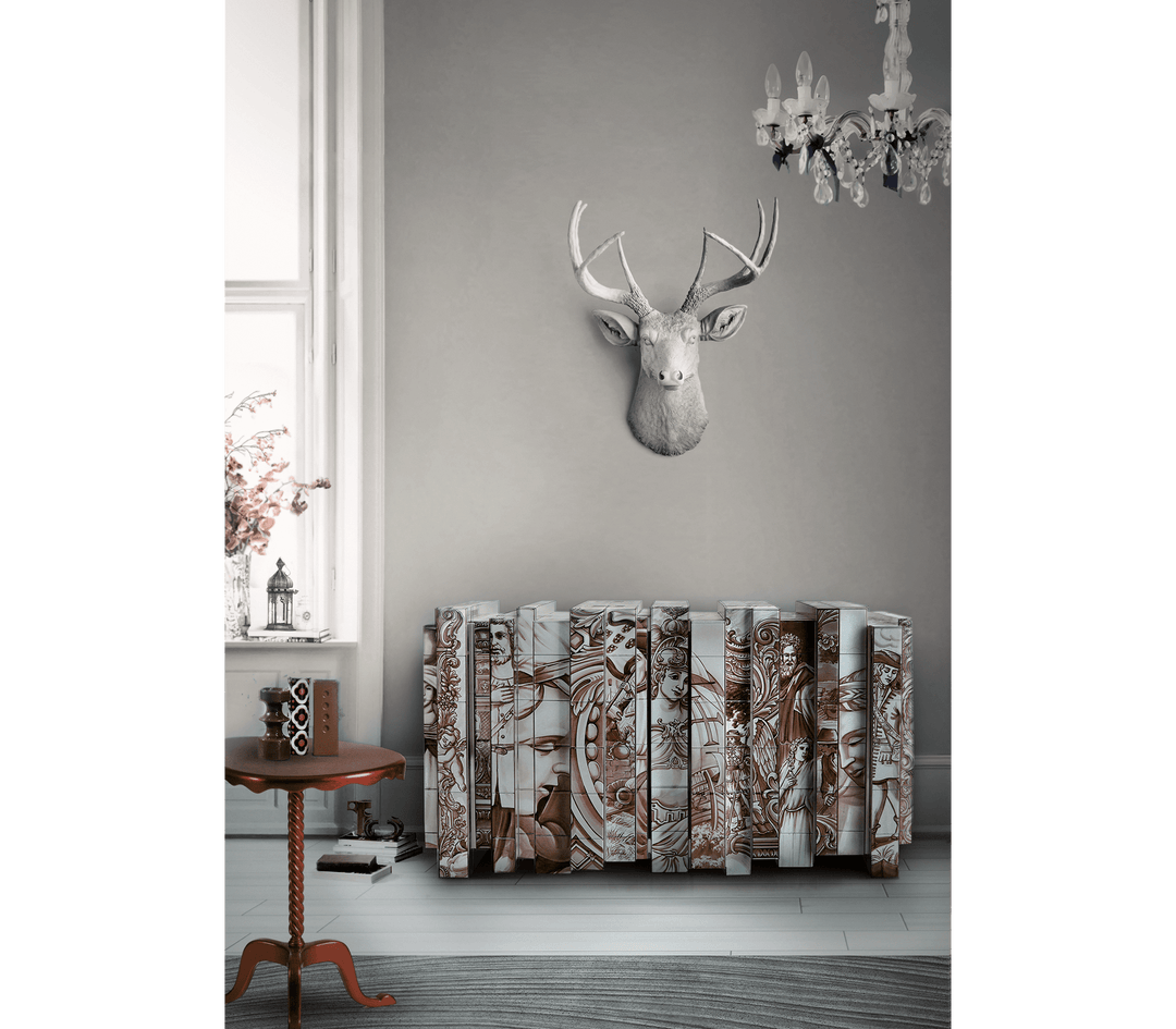Ottoman White Side Table  Boca Do Lobo   