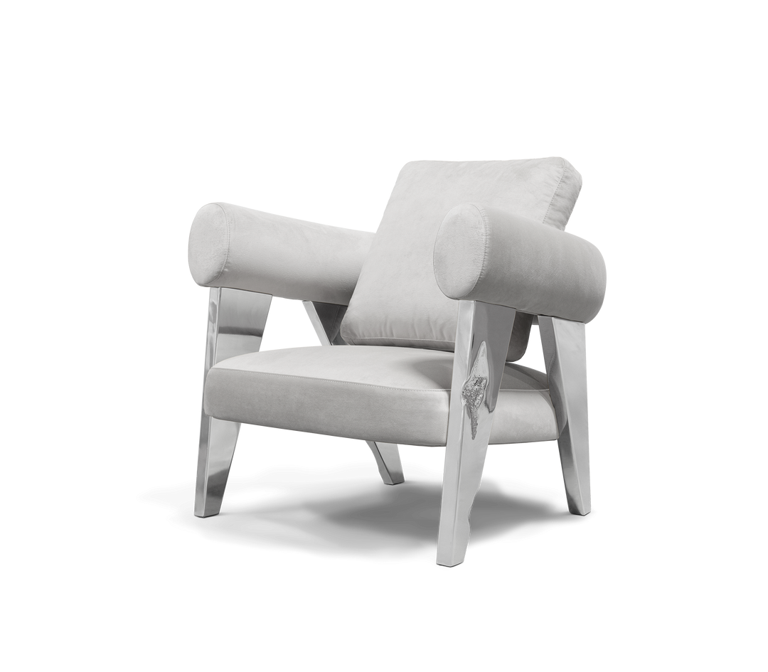 ethereal armchair Sofas Boca Do Lobo Silver