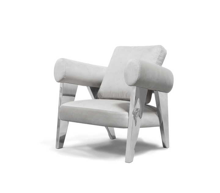 ethereal armchair Sofas Boca Do Lobo Silver