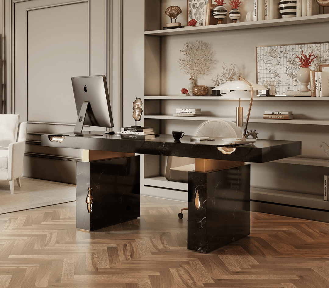 empire nero marquina desk Desks Boca Do Lobo