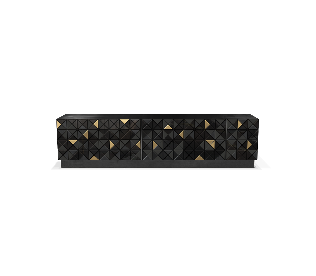pixel walnut tv cabinet Cabinets Boca Do Lobo Black