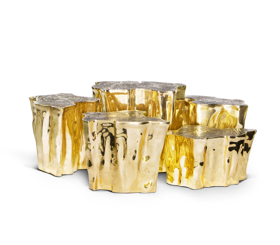 Eden Series Center Table  Boca Do Lobo Brass  