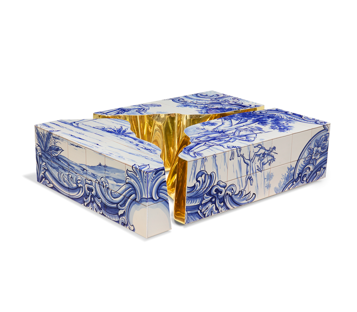 Lapiaz Center Table  Boca Do Lobo Tiles  