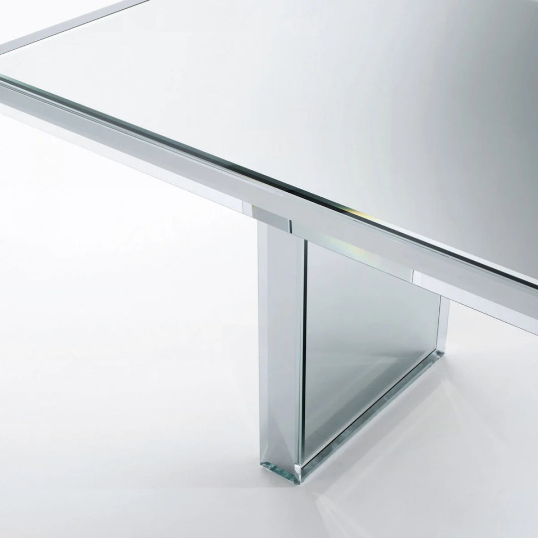 Prism Mirror Dining Table Dining Table Glas Italia   