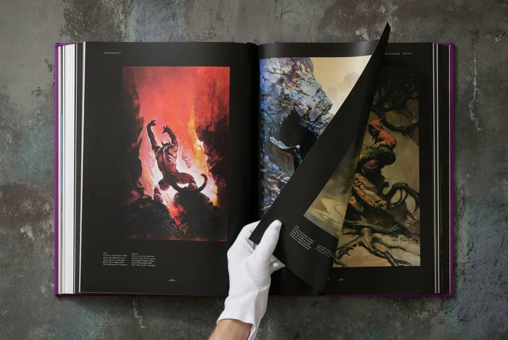 The Fantastic Worlds of Frank Frazetta Print Books Taschen   