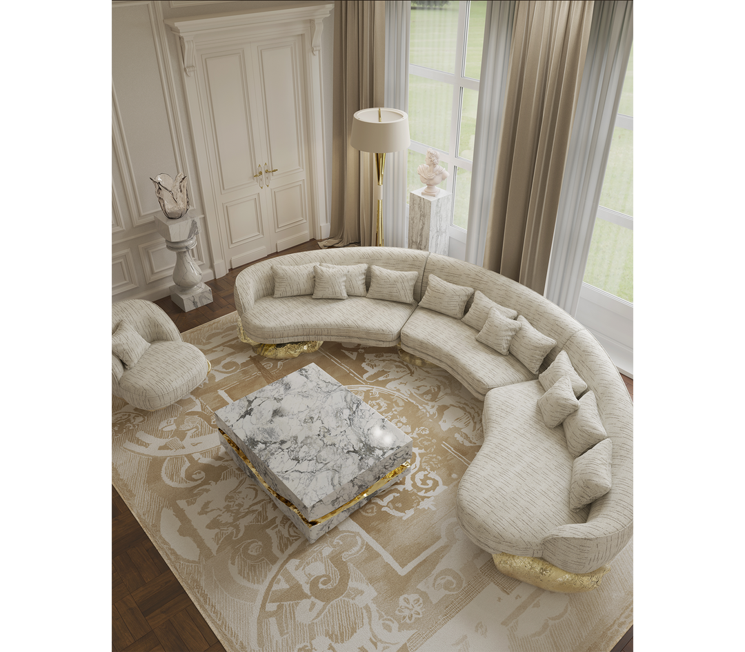 Quarry Center Table  Boca Do Lobo   