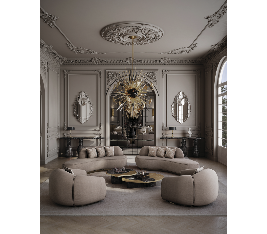 outburst black chandelier Lighting Boca Do Lobo