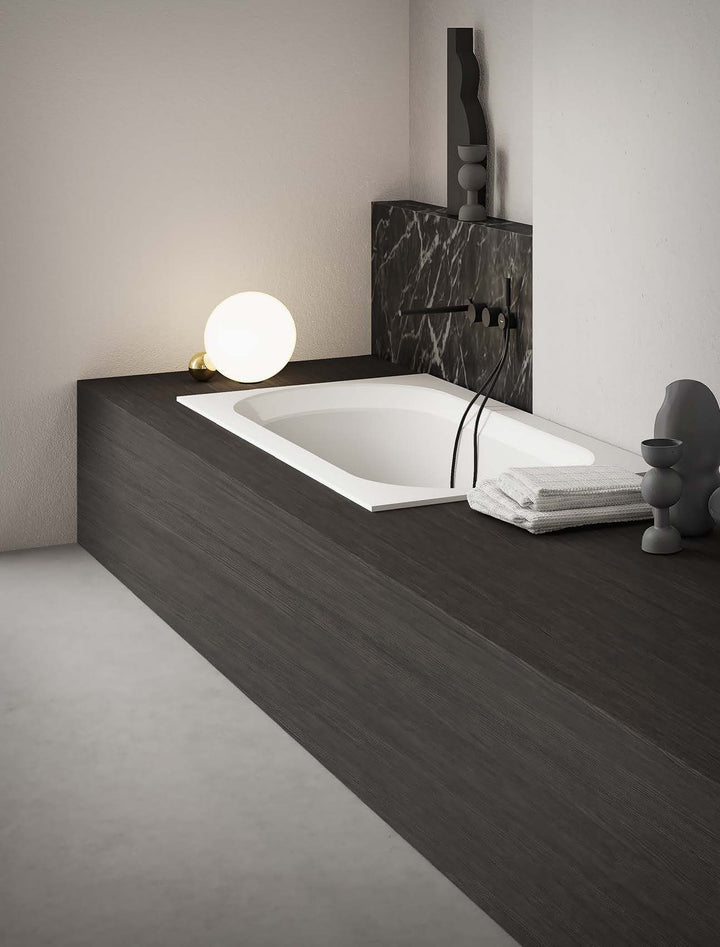 OASI Rectangular Freestanding built-in Bathtub Sinks Antonio Lupi
