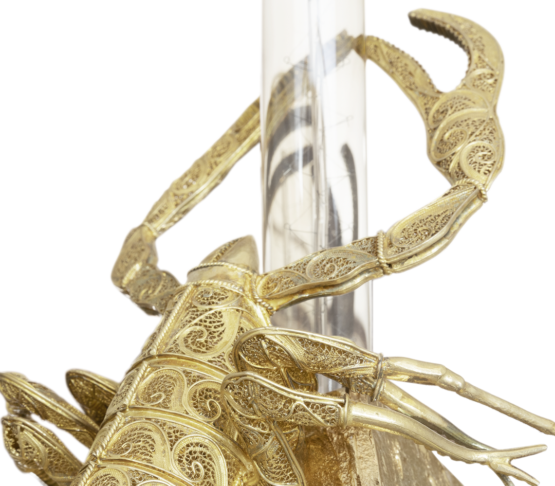 Cubic Filigree Scorpion Small Wall Lamp  Boca Do Lobo   