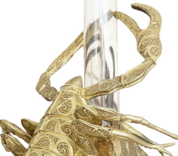 Cubic Filigree Scorpion Small Wall Lamp  Boca Do Lobo   