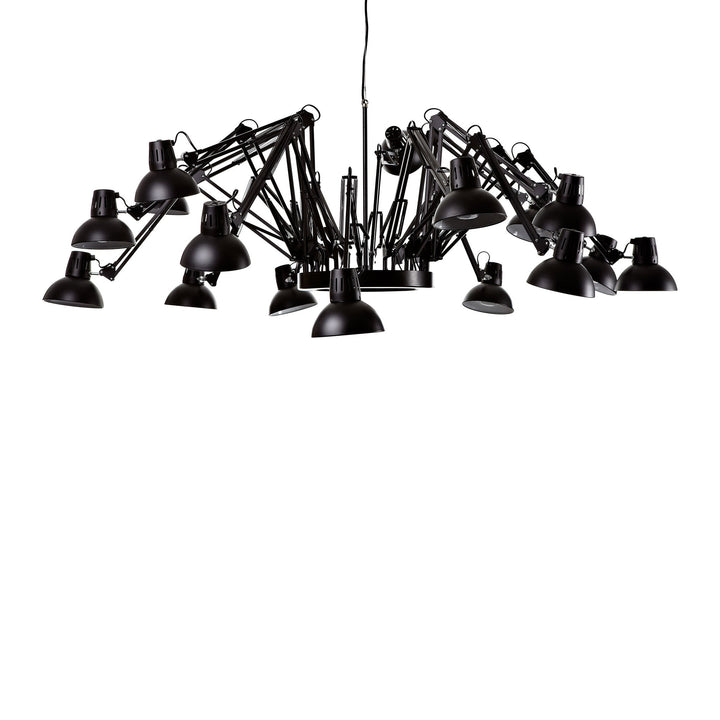 Dear Ingo Suspended Lamp Chandeliers Moooi Black