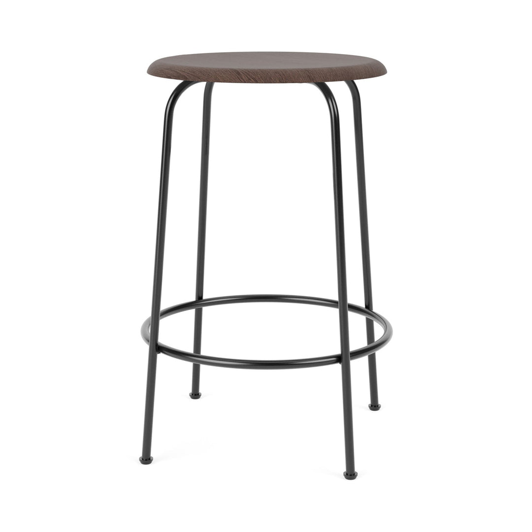 Afteroom Stool Table & Bar Stools Audo Copenhagen Dark Stained Oak Counter: 25.6 in height