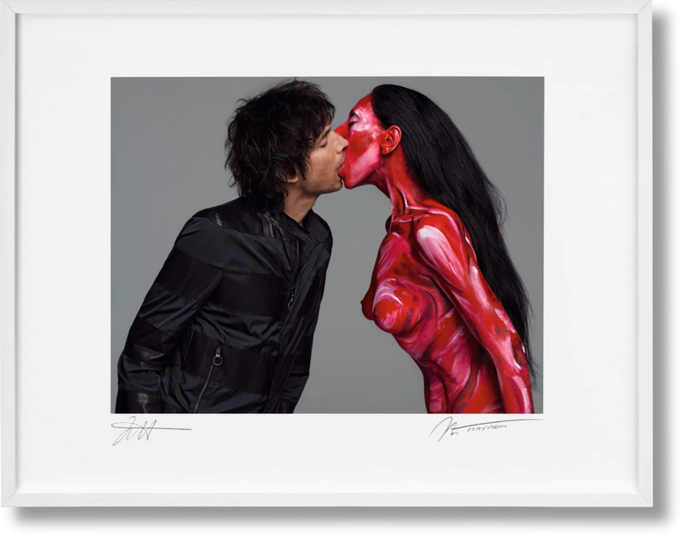 Inez van Lamsweerde/Vinoodh Matadin, Art Edition No․ 101–200 ‘Kissing Vinoodh’ Print Books Taschen   